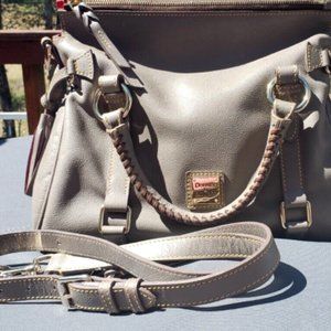 Loved Dooney and Bourke Small Sorrento Satchel in Elephant, in EUC
